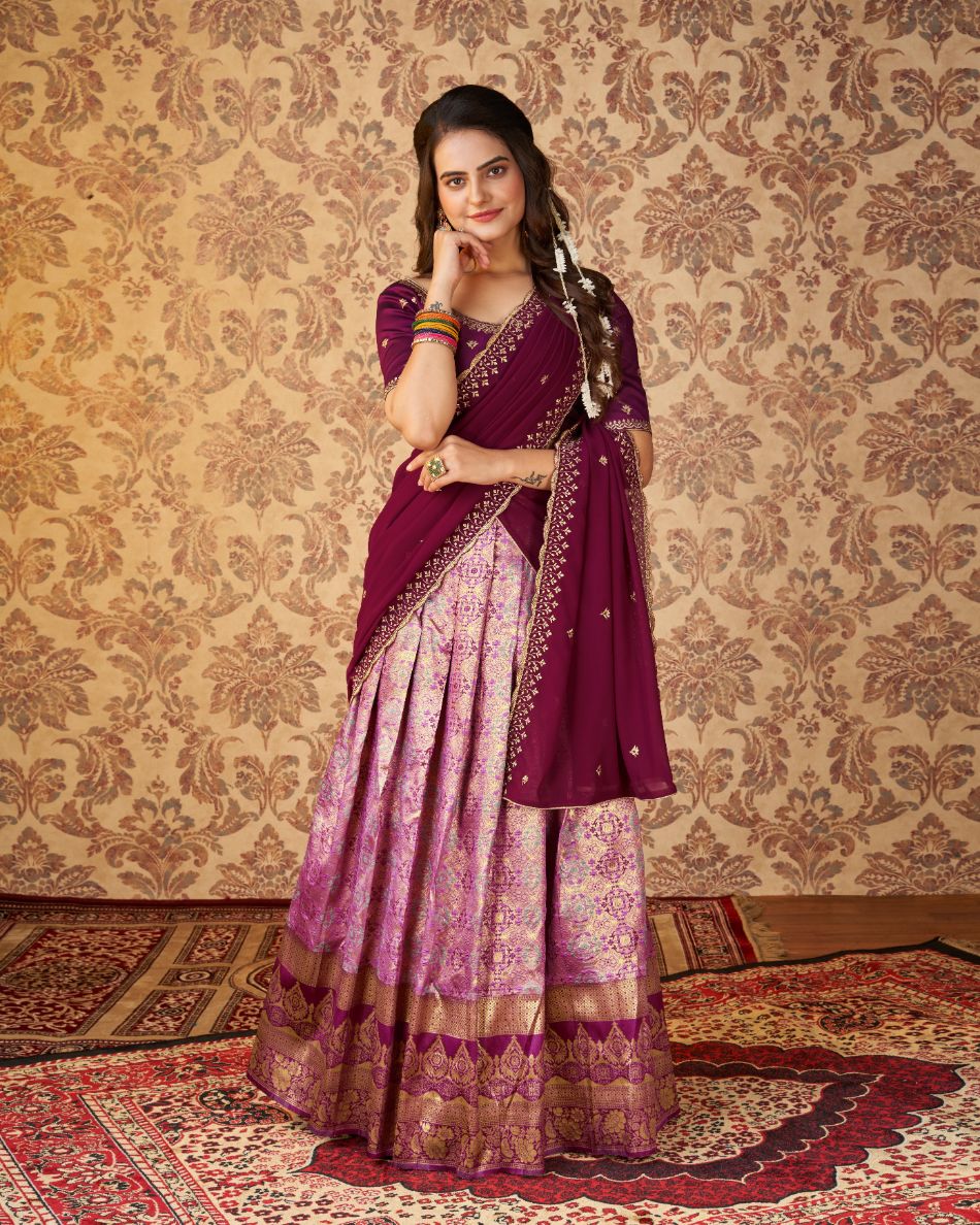 Baby Pink Net Lehenga Choli Designer Indian Party Wear Lengha Dress Sari  saree | eBay
