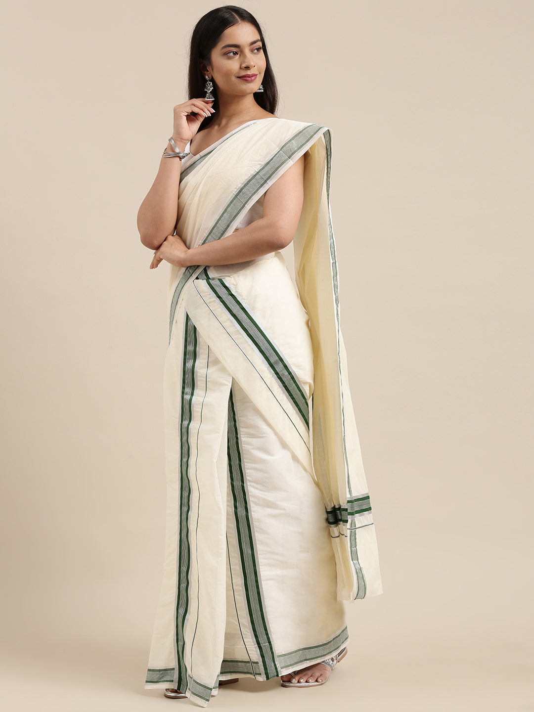 Mayooga Party Wear Kerala Nagapadam Set Mundu Saree at Rs 1350/set in  Coimbatore