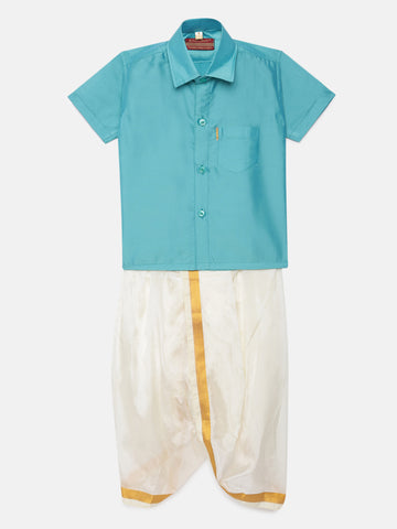 49. Boys Panjagajam & Shirt Set