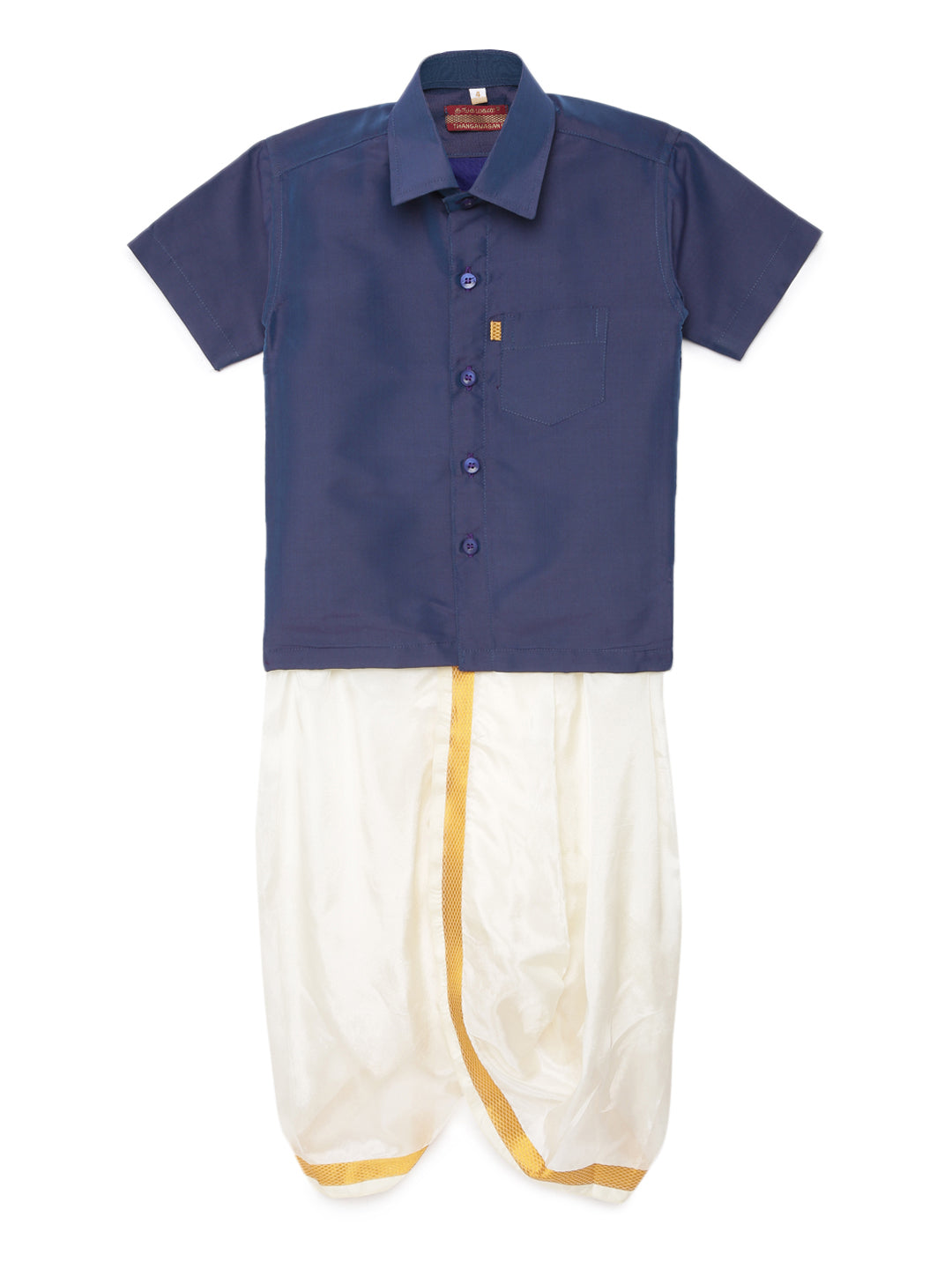 36. Boys Panjagajam & Shirt Set