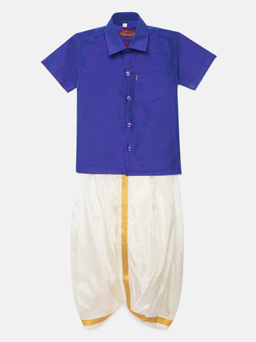 32. Boys Panjagajam & Shirt Set