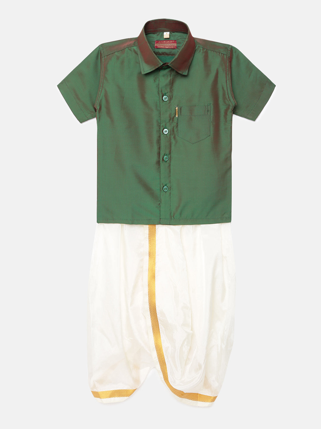 31. Boys Panjagajam & Shirt Set
