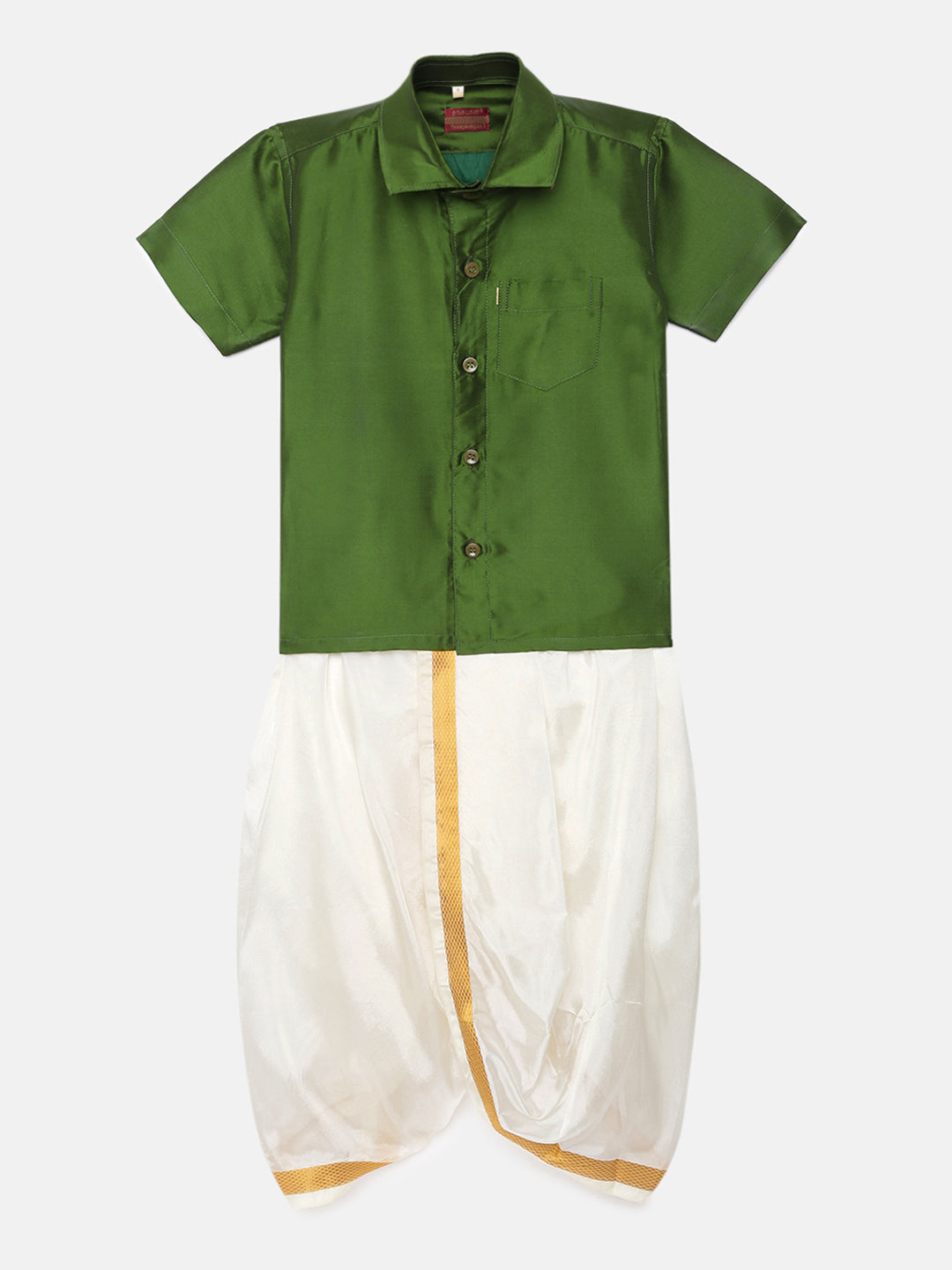 50. Boys Panjagajam & Shirt Set