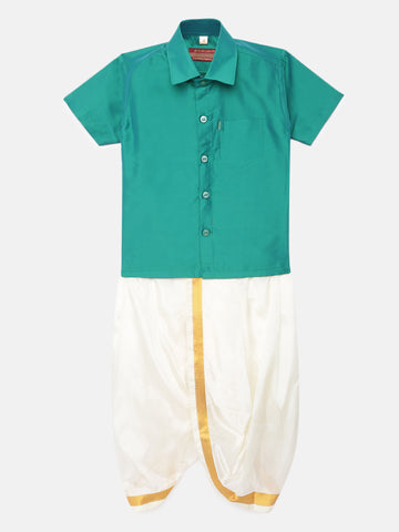 27. Boys Panjagajam & Shirt Set